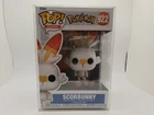Funko POP! Games Pokemon SCORBUNNY #922 with Box Protector