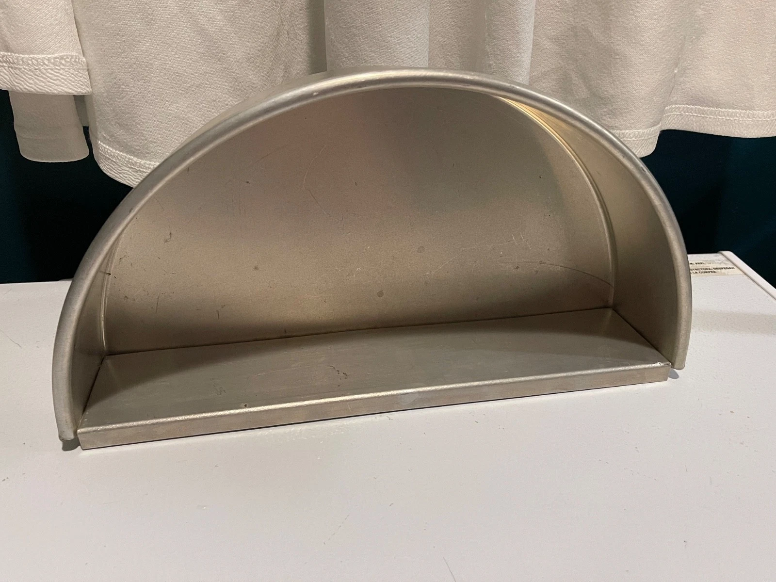 Magic Line Professional Half Round Cake Pan - 16" X 3” Aluminum Semi Circle READ