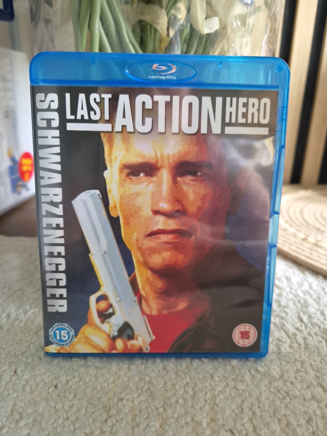 LAST ACTION HERO (1993) Arnold Schwarzenegger action [Blu-ray] Region ABC