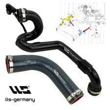 2x Ladeluftschlauch für RENAULT Laguna II Grandtour 2.0dCi 8200540493-8200907826