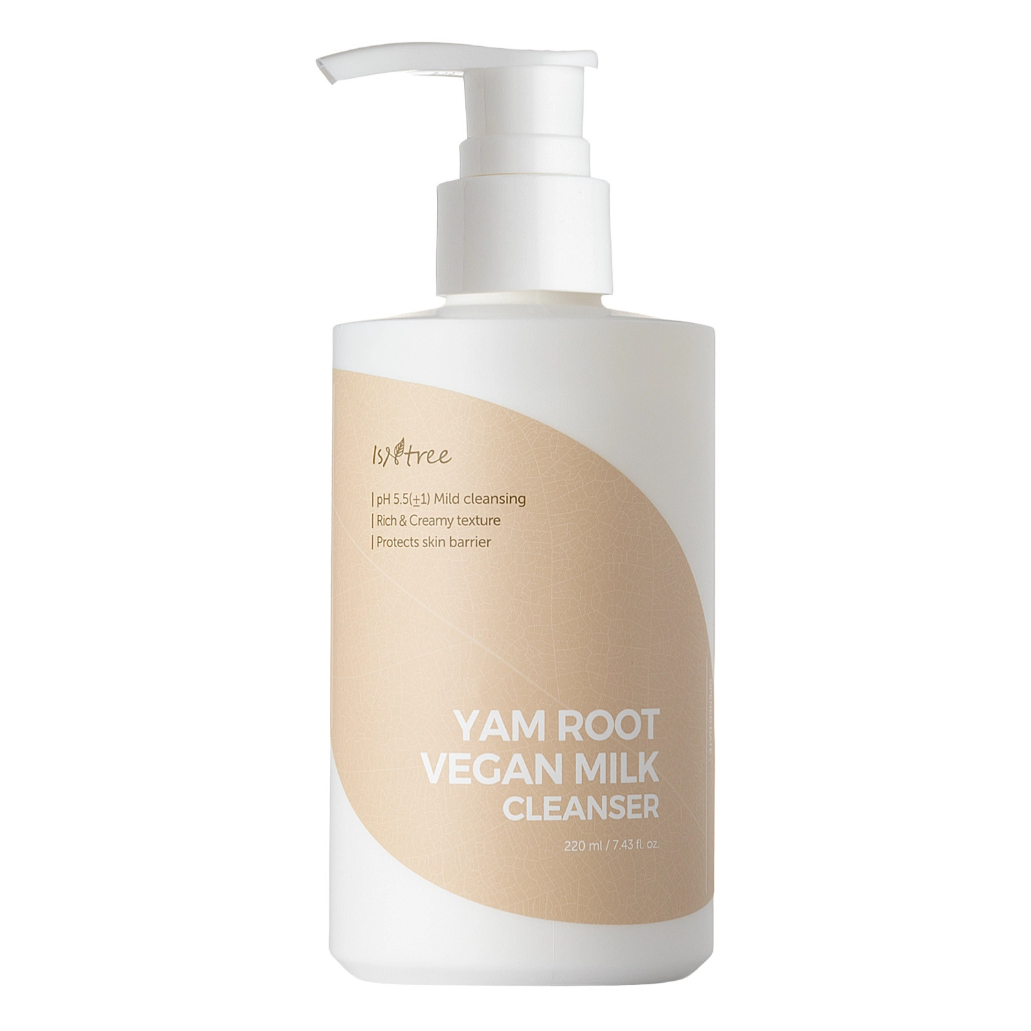 Isntree Yam Root Vegan Milk Cleansing Milk, 220 ml