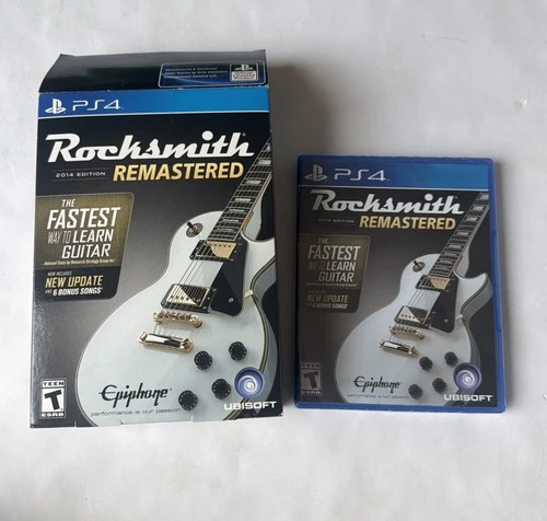 Rocksmith PS4 (Sealed game) NO CABLE 2014 Edition Remastered