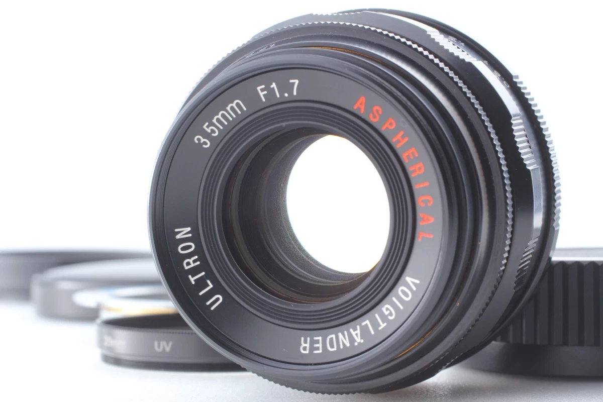 Voigtländer Camera Lenses 35mm Focal f/1.7 Maximum Aperture for