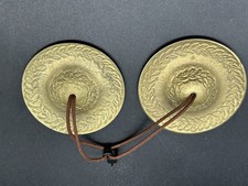 Vintage Brass Finger Cymbals Pre Owned. Belly Dancer Style