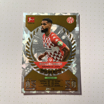 Match Attax 21 22 - Jeremiah St.Juste Mainz 05 Kreis der Besten