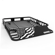 46" x 36" Universal Roof Rack Cargo Carrier Basket, 200 Lbs Capacity Rooftop