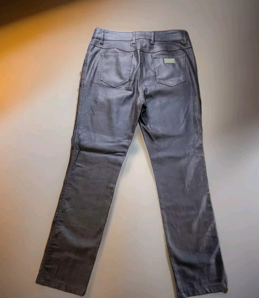 ESCADA Women's Brown Jeans Denim Exclusive for Niemann Marcus Sz 38 - Image 2 of 4