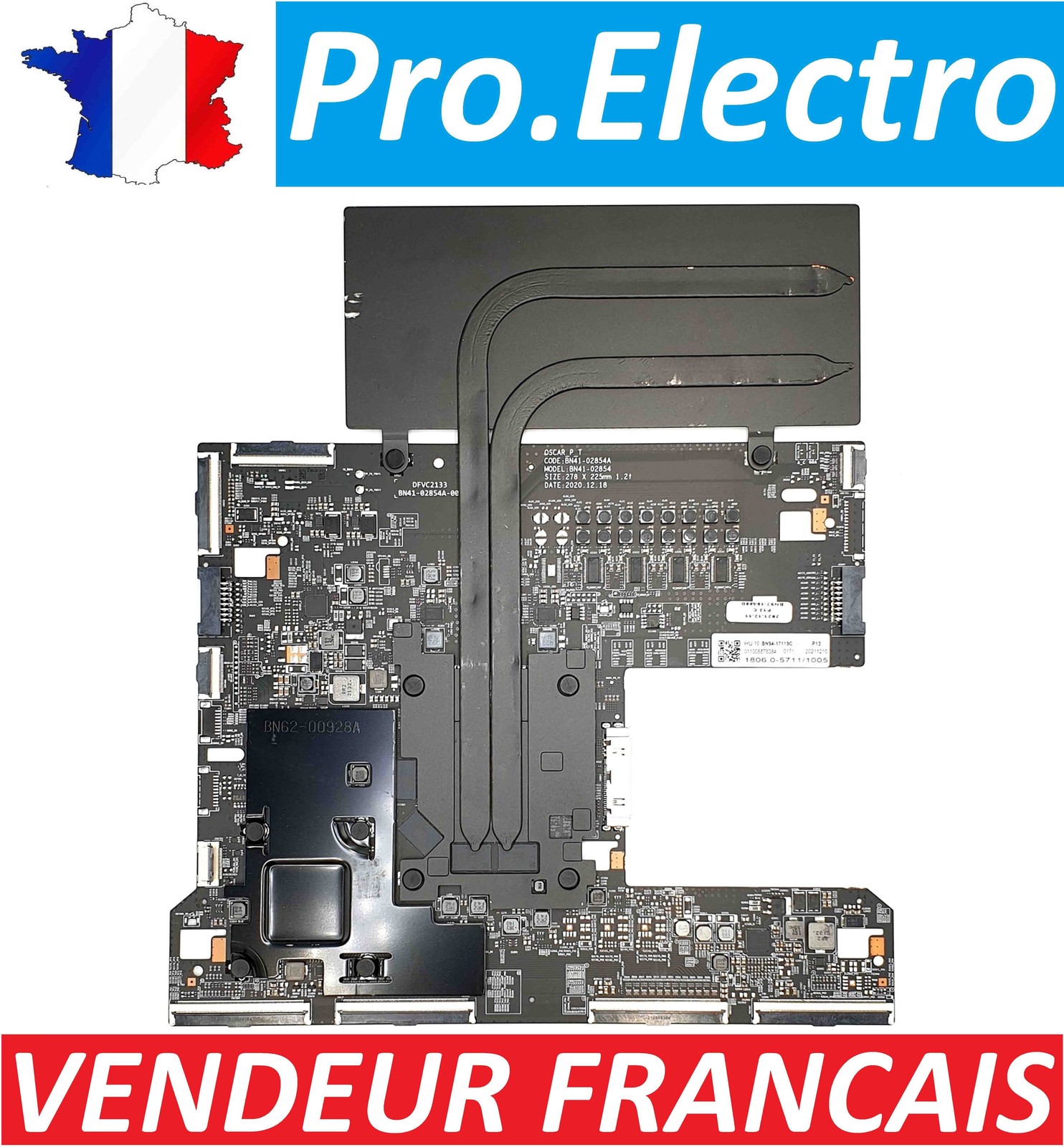 Carte mère TV Samsung BN94-17119C platine BN41-02854A pour modèle QE75QN800AT CFVC2133