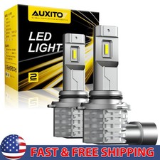 AUXITO 9006 HB4 LED Headlight Bulbs Conversion Kit Low Beam Super White 6500K
