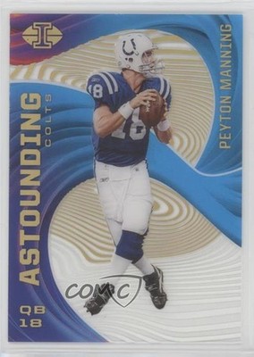 2020 Panini Illusions Astounding Light Blue 86/299 Peyton Manning #A20 HOF 0g4