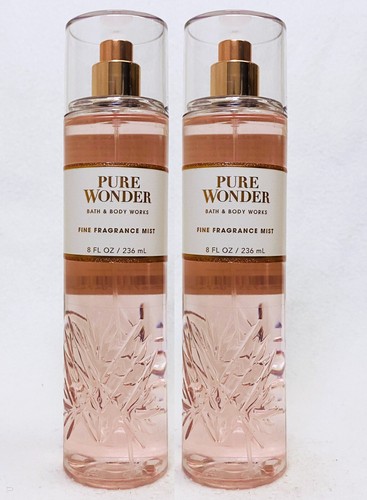 2 Bath & Body Works PURE WONDER Fine Fragrance Mist Body Spray 8 oz - 第 1/2 張圖片