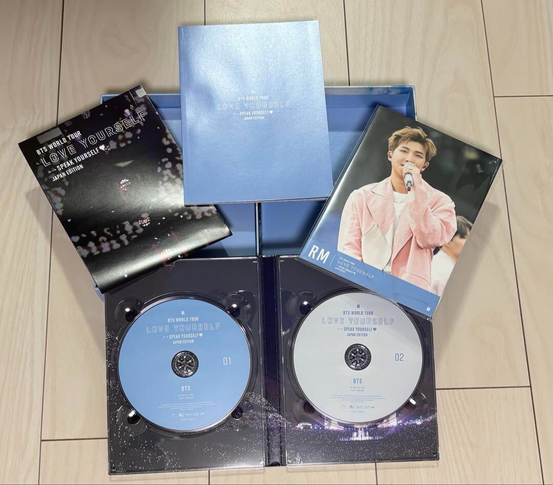 BTS WORLD TOUR LOVE YOURSELF SPEAK YOURSELF JAPAN EDITION 2 Blu