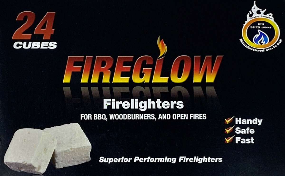 FIRELIGHTERS BULK Fire Glow Lighters High Fuel Logs BBQ Camping Smokeless |  eBay