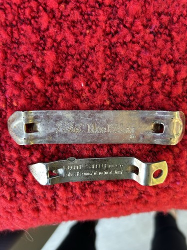 Vintage Lone Star And Pabst Blue Ribbon Beer Bottle Can Opener Beer - Picture 3 of 6