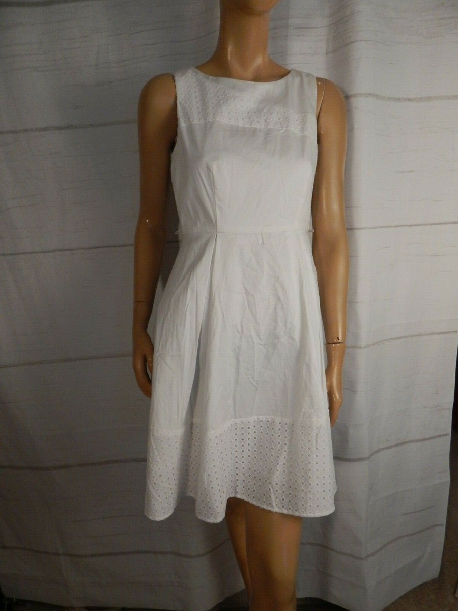 calvin klein white cotton dress Buy Calvin Klein White Cotton Twill Halter Dress from Next USA