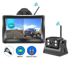 Wireless Magnetic Battery Operated Portable Car Rear View Reverse Backup Camera