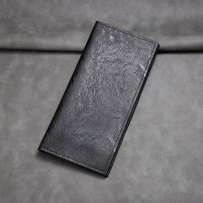 Weich Karten halter PU-Leder Karten tasche Haltbar Lange Geldbörse  Männer