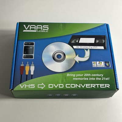Vaas Mobile VHS to DVD Conversion Software & Hardware
