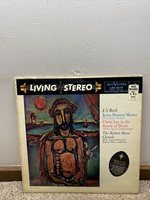 33 rpm vinyl JS Bach
