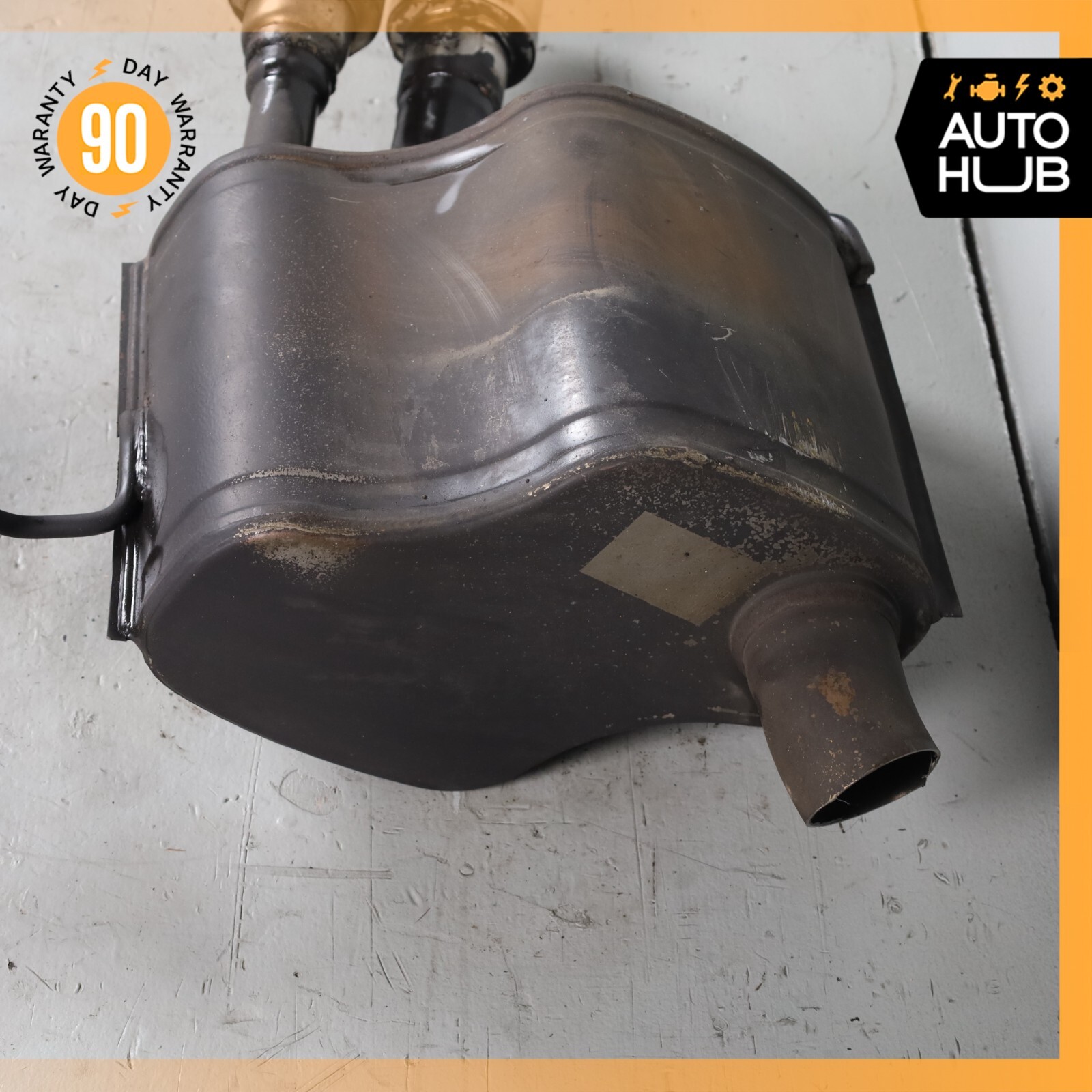 Maserati Quattroporte M139 Exhaust Mufflers Dual Tips Left & Right Side Set 74k