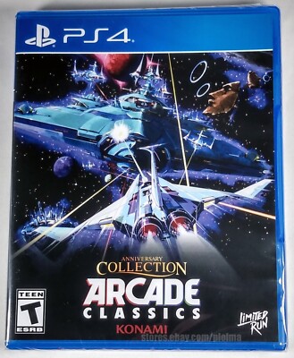 ARCADE CLASSICS ANNIVERSARY COLLECTION PS4 Game PlayStation 4