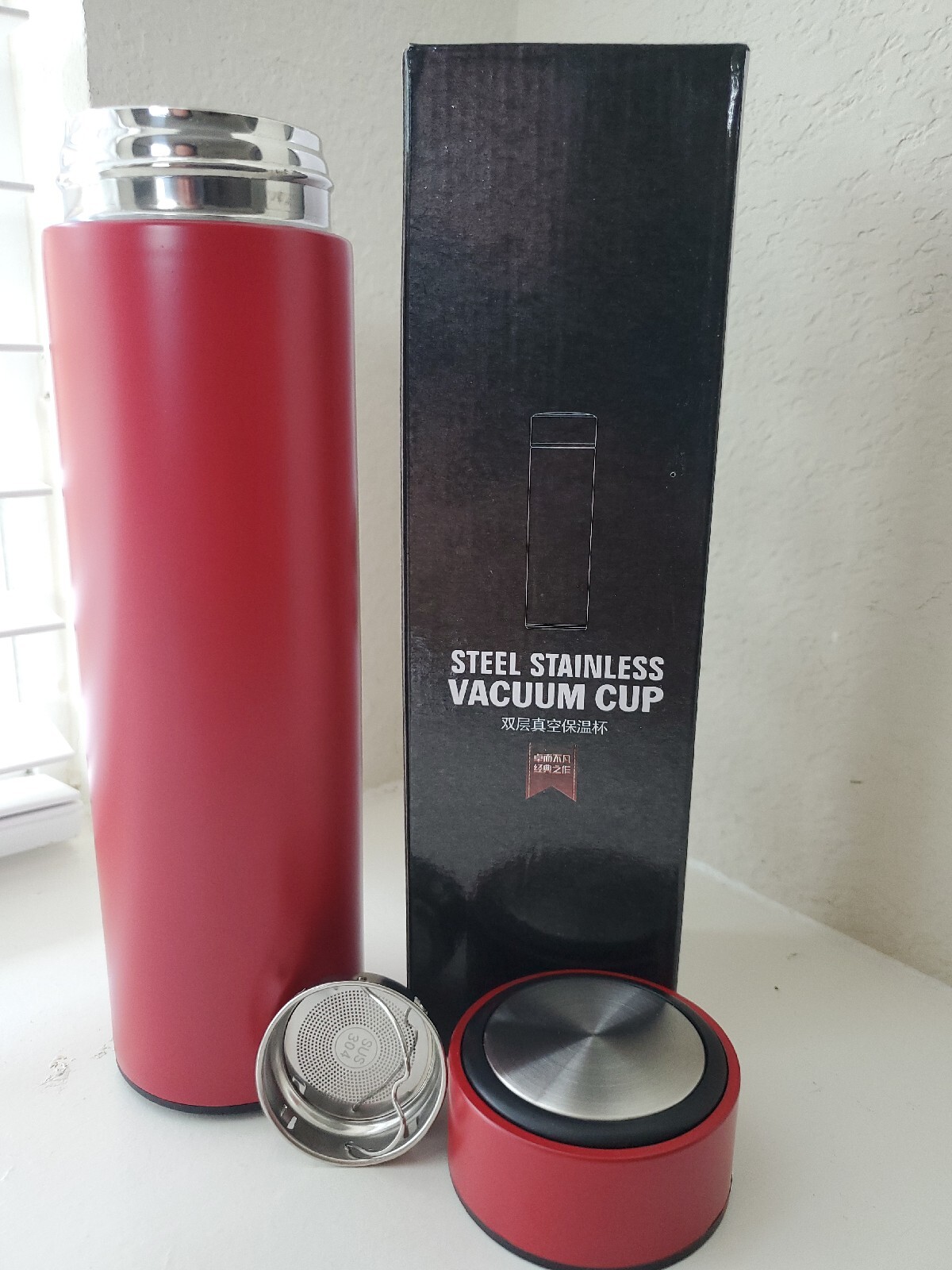 Stainless Steel Water Bottle with filter