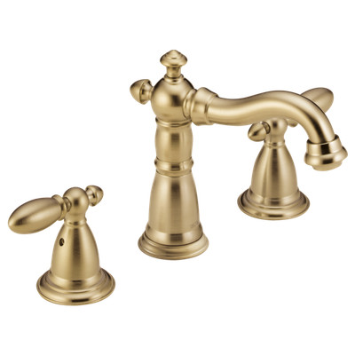 Delta Victorian 8 Inch Widespread 2 Handle Bathroom Faucet