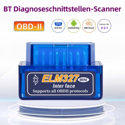 OBDII ELM327 Diagnosegeräte OBD2 Scanner Code Reader Bluetooth PKW Android IOS