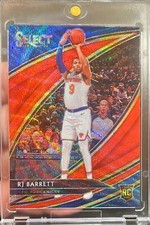 2019-20 Select RJ Barrett Rookie Courtside Ruby Red Wave Card #235 RC