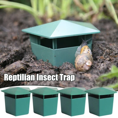 4 /8Pack Reusable Slug Snail Beer Traps Safe Organic Gardening Useful Repellent