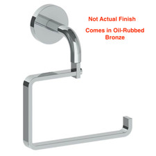 Watermark Brooklyn Oil-Rubbed Bronze Wall Mounted Towel Ring - 16-0.3-ORB