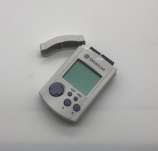 Sega Dreamcast VMU Visual Memory Unit HKT-7000 - Lid And New Batteries