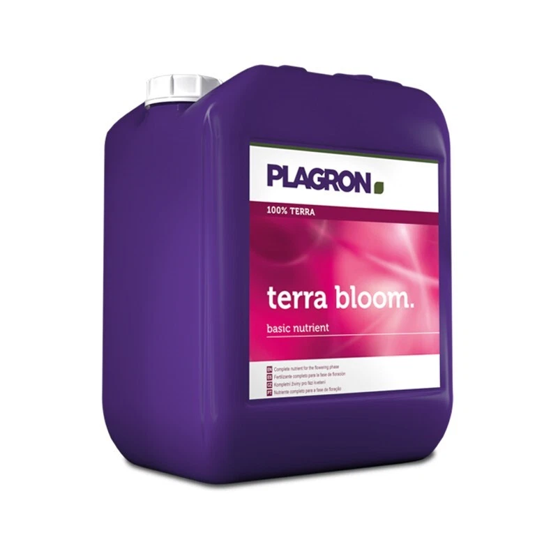 Plagron TERRA BLOOM Fertilizzante base fase di fioritura e generativa piante 5L