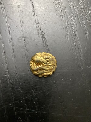 Treasure X Gold Dipped Treasure  The Golden Dragon medallion coin