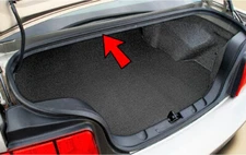 NEW! 2005-2014 Mustang Trunk Weatherstrip for Coupe, Convertible, Hardtop Cars