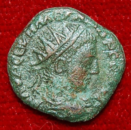 Roman Empire Coin ALEXANDER SEVERUS Three Standards On Reverse Nicaea Bithynia - Picture 3 of 4