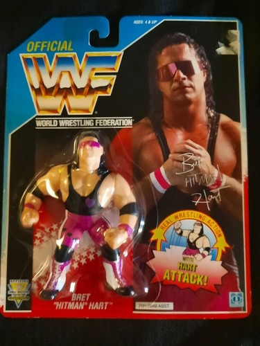 SEALED RARE VINTAGE WWF OFFICIAL 1992 Bret 