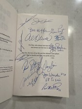 Before The Glory Signed By 15 Players Inc Frank Bolick, Ray Burris, Doug Clemens