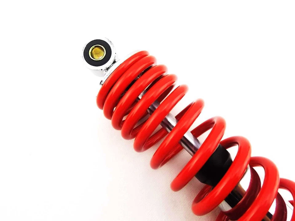 AMORTIGUADORES HONDA MR250 ELSINORE 365mm JBS ROJO/CROMO OJO A OJO Foto 2 de 4