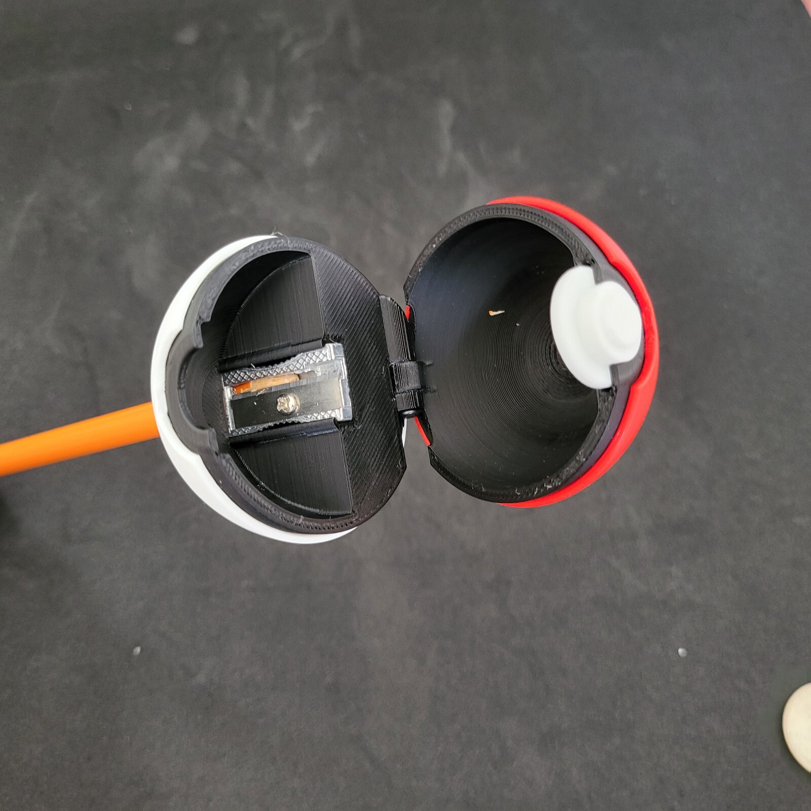 Pokeball Pencil sharpener Pokemon inspired