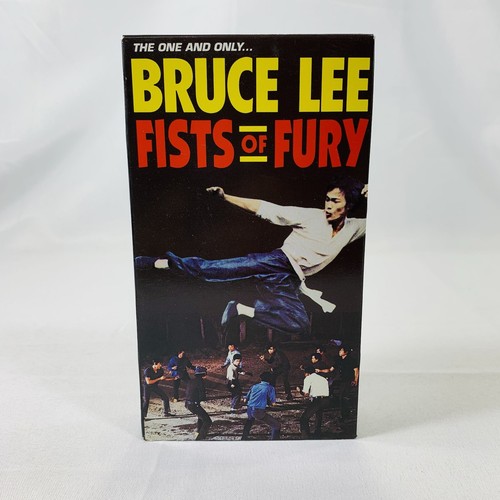 The One And Only... BRUCE LEE Fists of Fury - VHS 1993 Release - Imagen 1 de 6