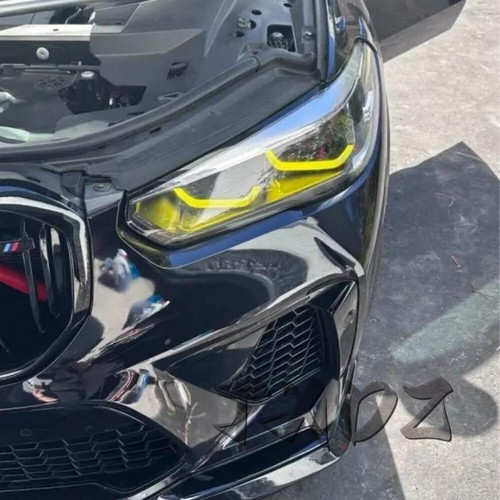 Yellow DRL Angel Eye Boards For 2020 2021 BMW X5 G05 X6 G06 LED ...