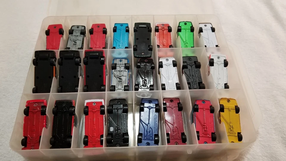 (47) Die Cast Cars w/Carry Case Matchbox/Racing Champions + More - Image 4 of 4