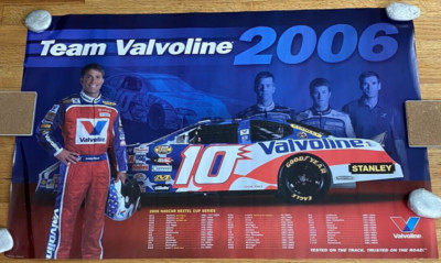 Team Valvoline 2006 Racing Team 2 Sided 140 Years Poster 34''X 22''