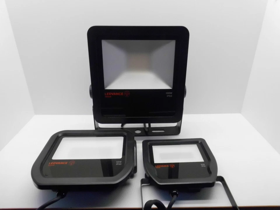 Osram LEDVANCE LED SCHWARZ SICHERHEIT FLUTLICHT 20W, 50W, 80W 4000K IP65 - Bild 2 von 2