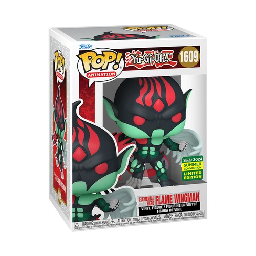 Funko Pop! Elemental Hero Flame Wingman - Yu-Gi-Oh! 1609 (SDCC 2024 Exclusive)
