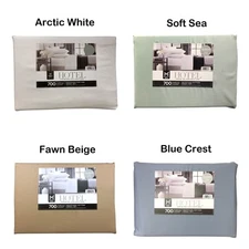 Member's Mark Hotel Egyptian Cotton 6pc Solid Sheet Set, 700 Thread Ct, Queen