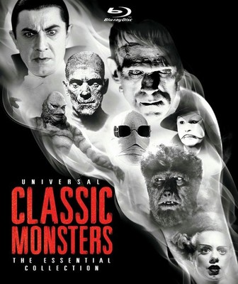 Universal Classic Monsters The Essential Collection Blu-ray Bela Lugosi NEW
