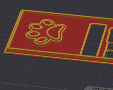 Emboss Custom IO Shield, 3D Printed, IO Backplate, I/O Mobo Shield, Embroid.