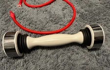 Shake Weight Exercise Dumbbell 2.5lbs. White As Seen On TV + Elastic Band